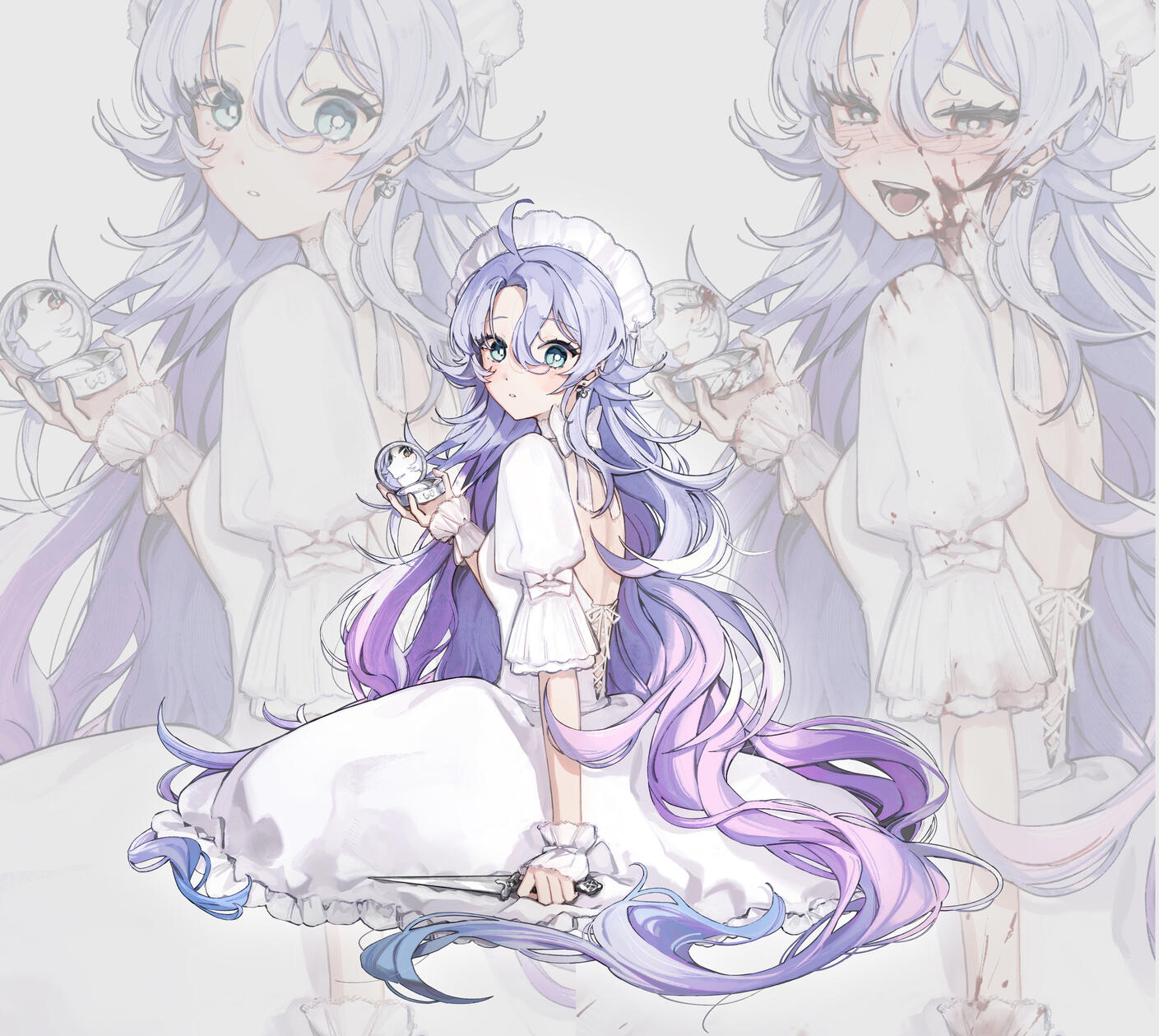 紫翠みちる |「魔性少女」Song Cover Art