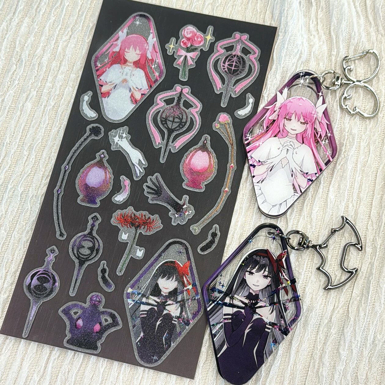 MadoHomu Charms