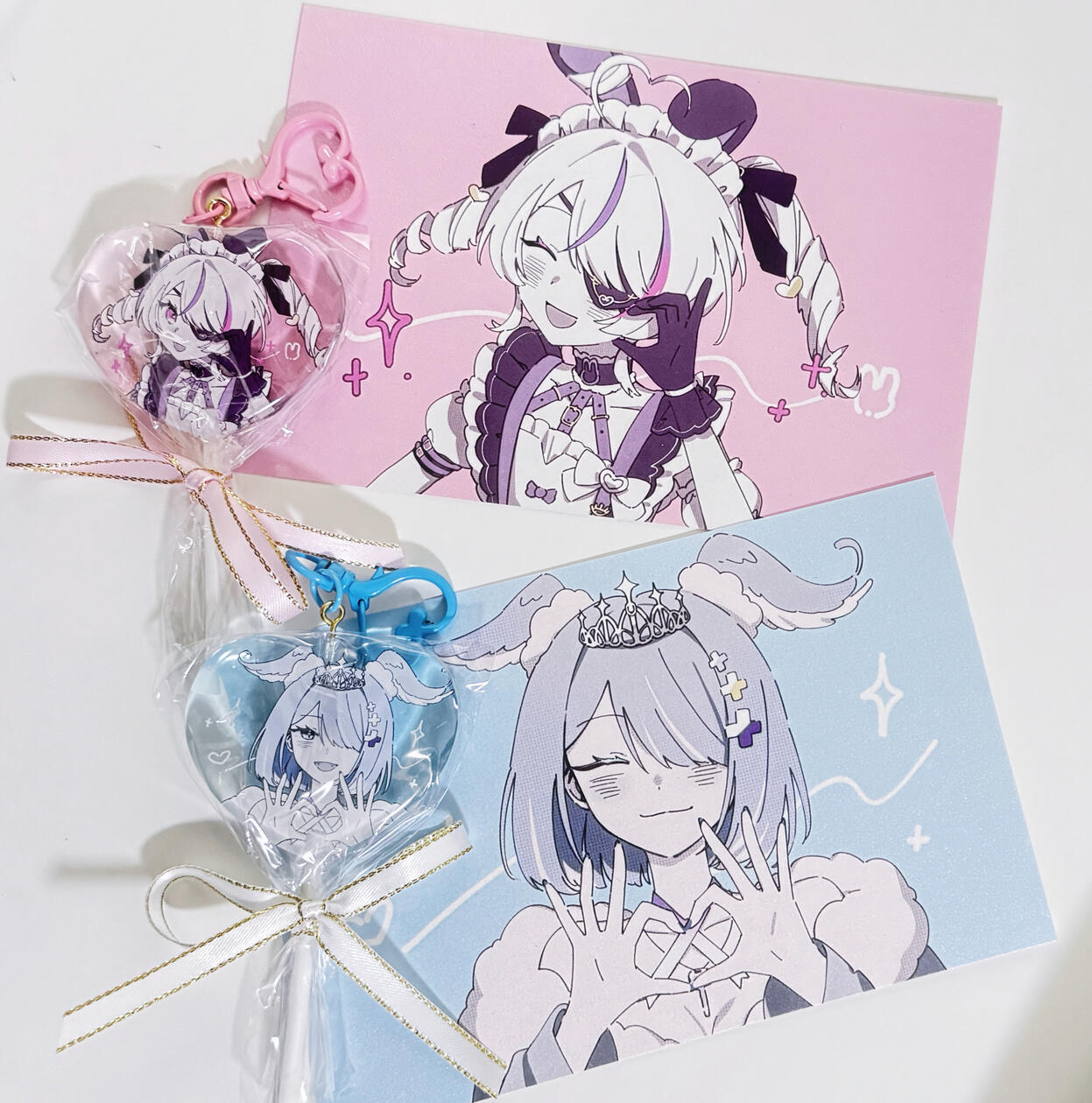 Maria and Elira Lollipop charms